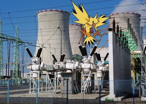 Электростанция Pokemon Go