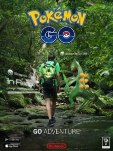Реклама Pokemon Go