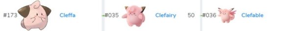 Cleffa – Clefairy