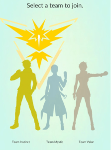 Команда Pokemon Go Инстинкт (желтые, Instinct)