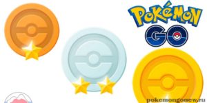 Медали в игре Pokemon Go