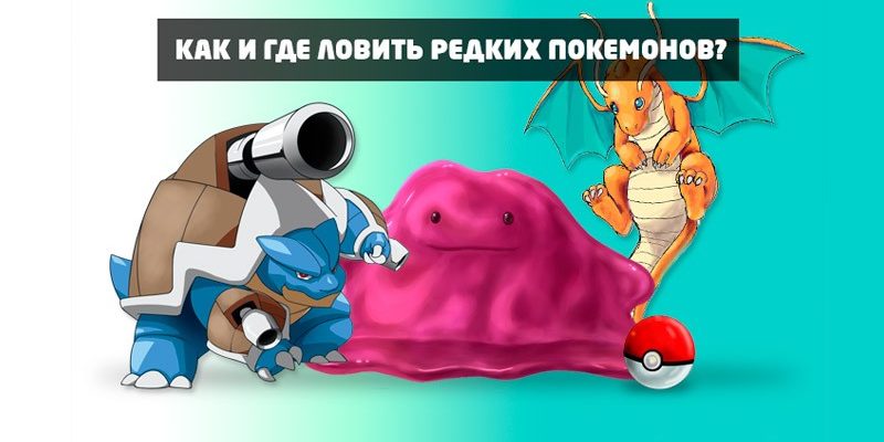Где искать и Как ловить Редких покемонов в Pokemon Go?
