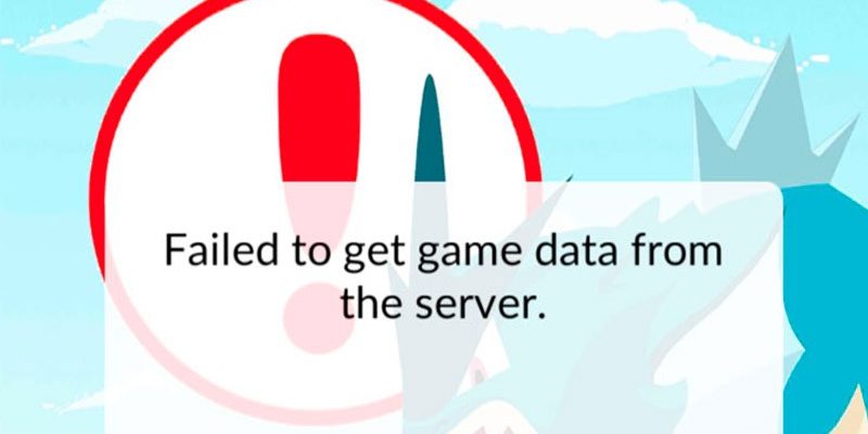 Ошибка, проблема в Pokemon Go: "Failed to get game data from the server"