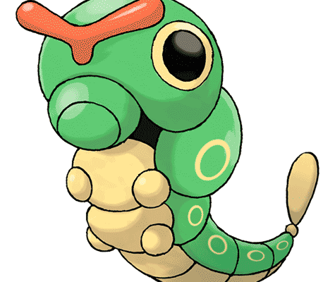 Катерпи (Caterpie) в Pokemon Go / Покемон Го