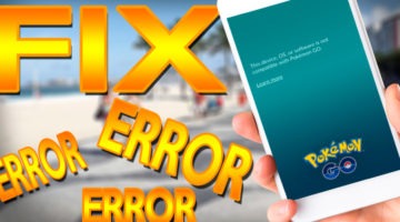 Покемон Го Ошибка The device, os, or software is not compatible with Pokemon Go и способ ее устранения