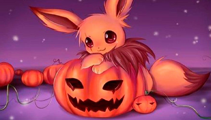 Обои покемон скачать на тему Хэллоуина, обои Покемон Го / Pokemon Go