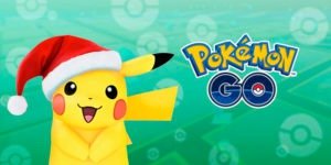 Праздничный Пикачу (Санта Пикачу) в Покеосон ГО / Pokemon GO